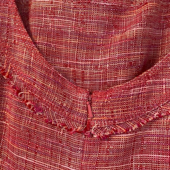 Tweed Shift Dress | Quiet Luxury Old Money Vibes Spring Chic - Picture 6 of 9